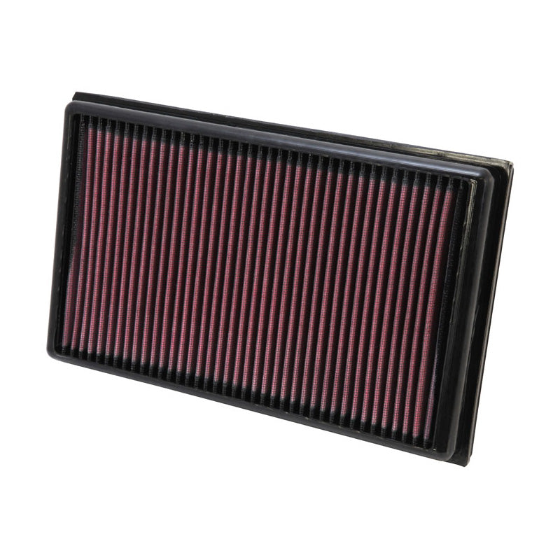 K&N, Tauschluftfilter passend für Chevrolet Impala 3.6 2012-2016 (33-2475), Baumwolle, Rot