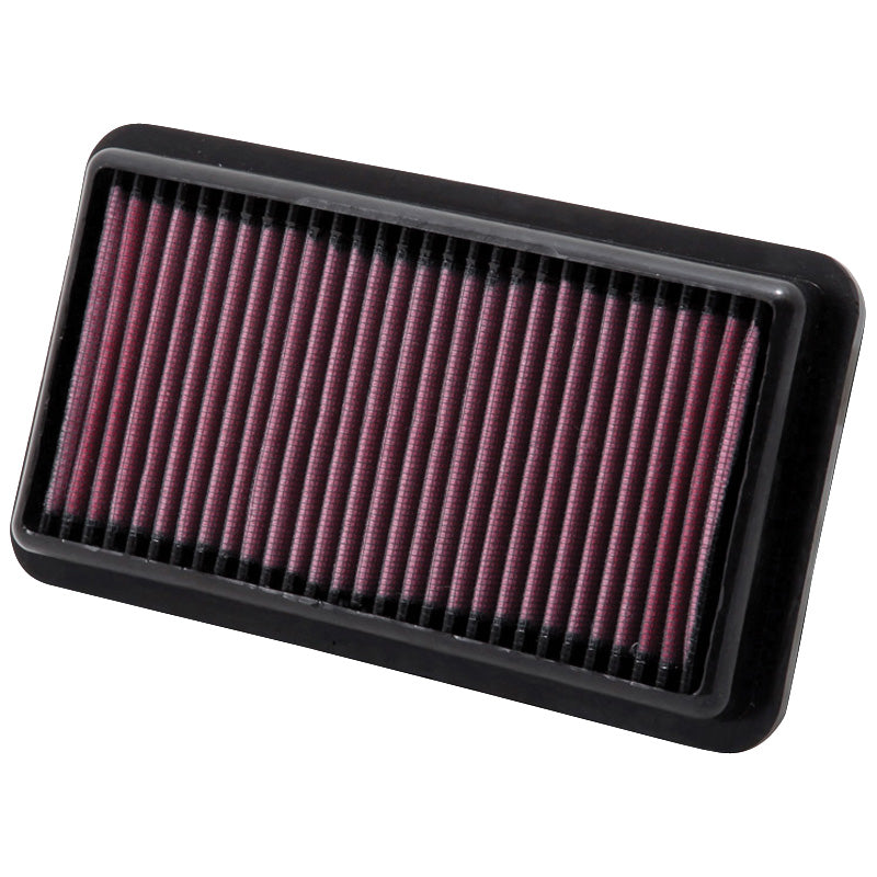 K&N, Tauschluftfilter passend für Fiat Sedici 1.6 2006-2010 / Suzuki SX4 1.5, 1.6 2006-2010 (33-2954), Baumwolle, Rot