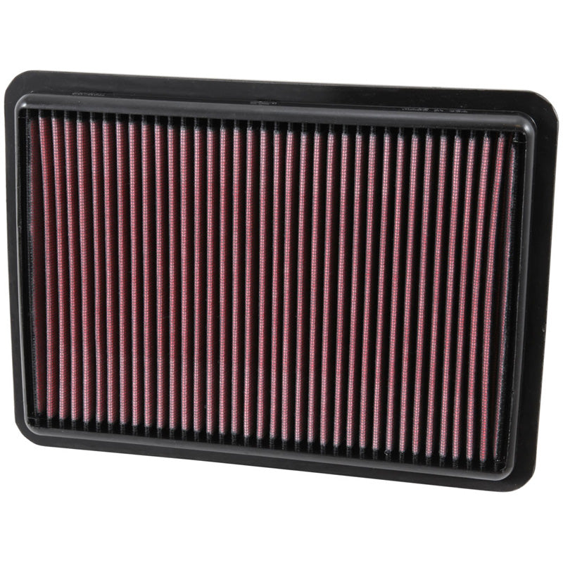 K&N, Tauschluftfilter passend für Acura RLX 2014-2017 (33-5011), Baumwolle, Rot