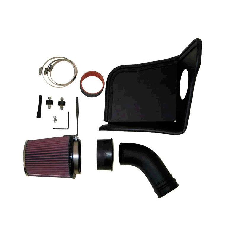 K&N, Generation II 57i Kit passend für BMW 320/323I serien E46 24v 170PS (kein USA) (57I-1000), Baumwolle, Rot