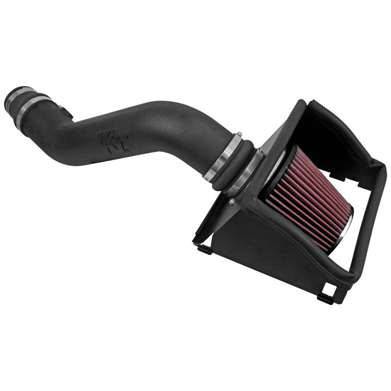 K&N, Aircharger Kit passend für Ford F150 3.5L V6 exkl. Turbo 2015-2017 (63-2596), Baumwolle, Rot