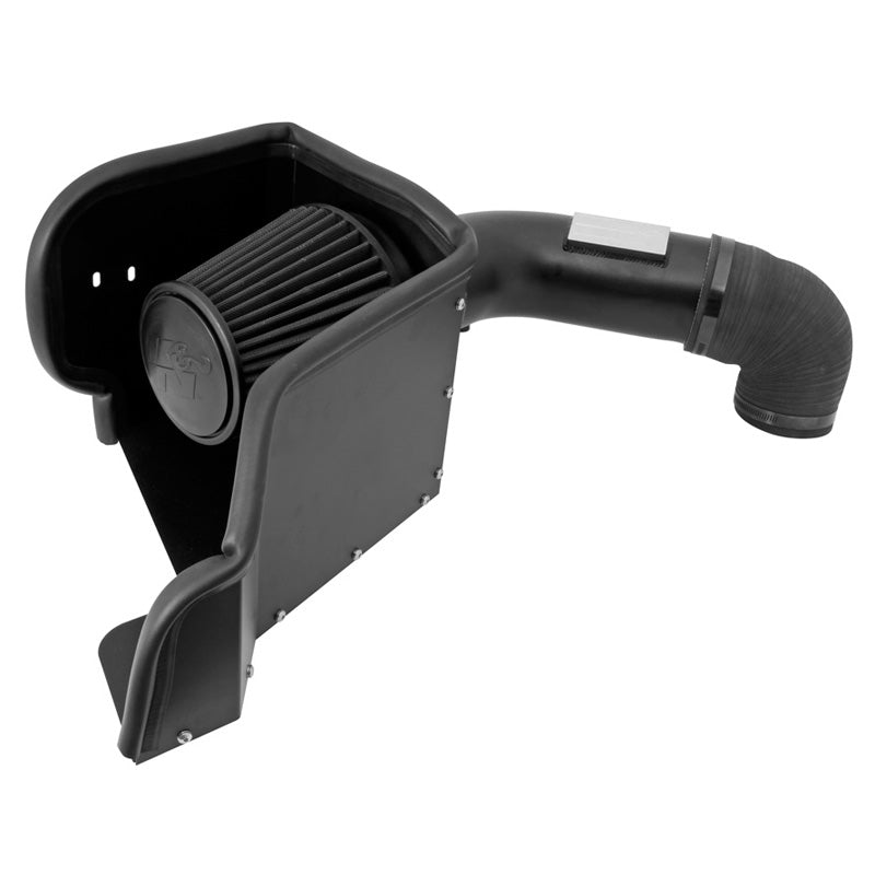 K&N, Blackhawk Induction Air Intake System passend für Dodge Ram 1500/2500 5.7L 2010-2021 (71-1561), Baumwolle, Rot