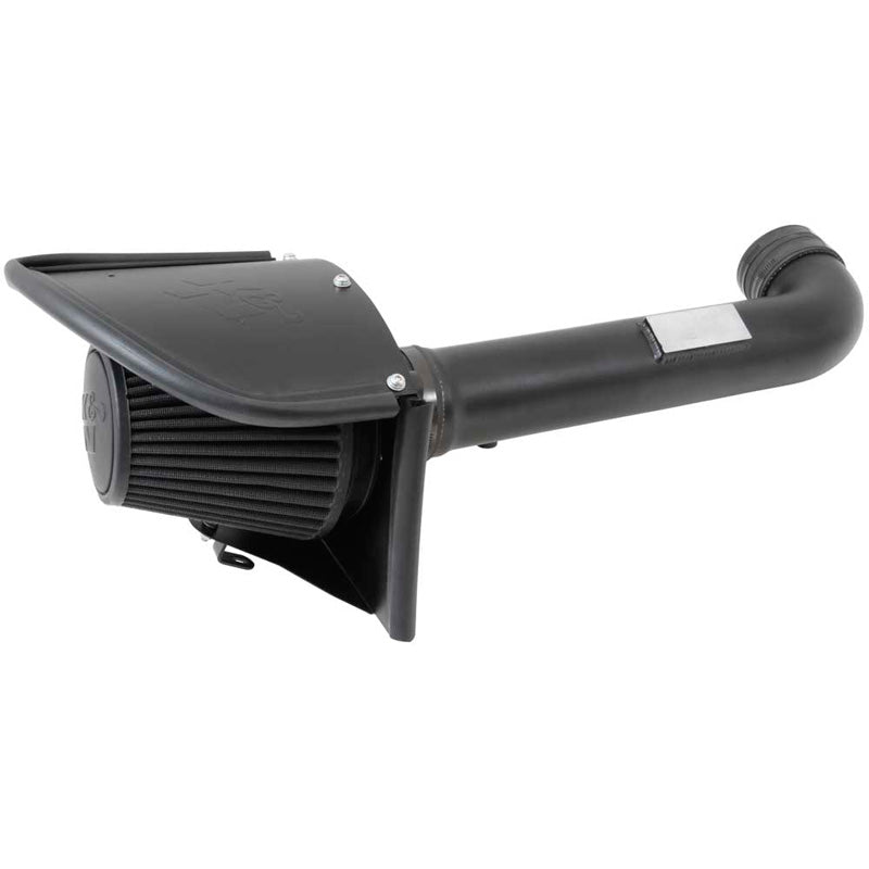 K&N, Blackhawk Induction Air Intake System passend für Jeep Wrangler 3.6 2012-2018 (71-1566), Baumwolle, Rot