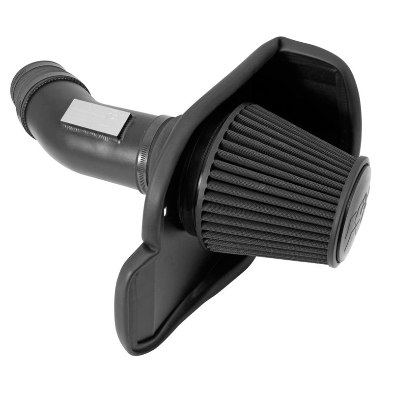 K&N, Blackhawk Induction Air Intake System passend für Chrysler 300 6.4L 2012-2014 & Dodge Challenger/Charger 6.4L 2011-2021 (71-2545), Baumwolle, Rot