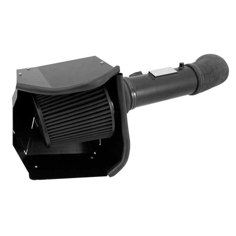 K&N, Blackhawk Induction Air Intake System passend für Ford F250/F350/F450/F550 Super Duty 6.7L V8 Diesel 2011-2016 (71-2582), Baumwolle, Rot