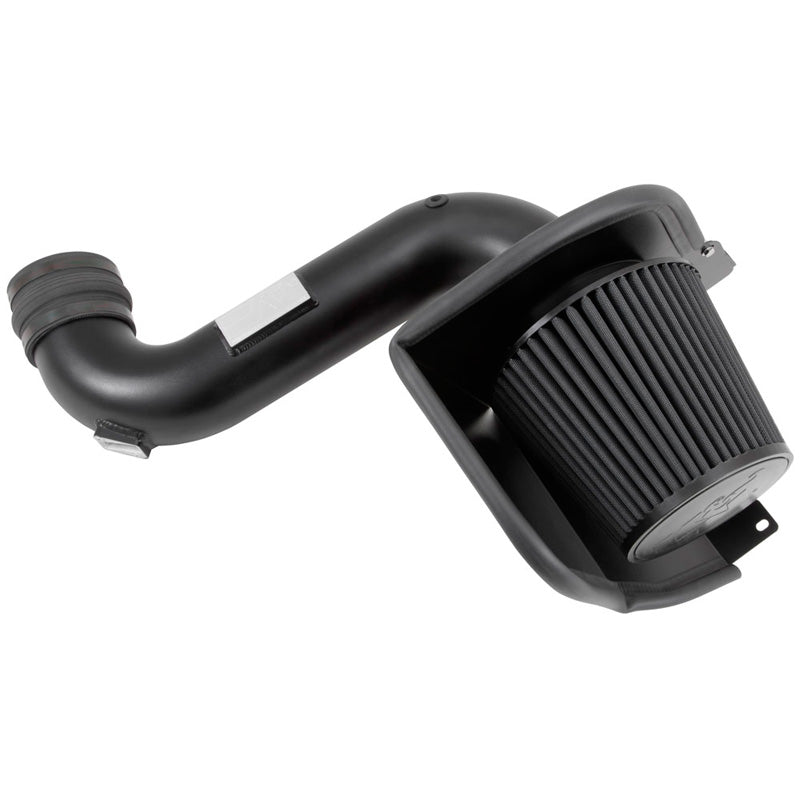 K&N, Blackhawk Induction Air Intake System passend für Chevrolet Silverado 2500/3500 & GMC Sierra 2500/3500 6.6L Diesel 2007-2010 (71-3066), Baumwolle, Rot