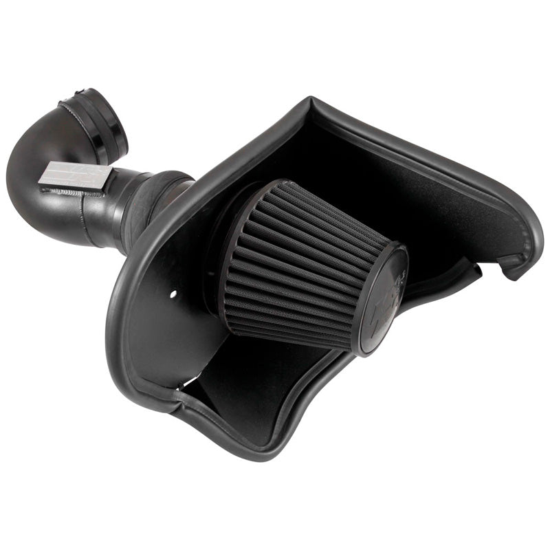 K&N, Blackhawk Induction Air Intake System passend für Chevrolet Camaro SS 6.2L 2016-2020 (71-3092), Baumwolle, Rot