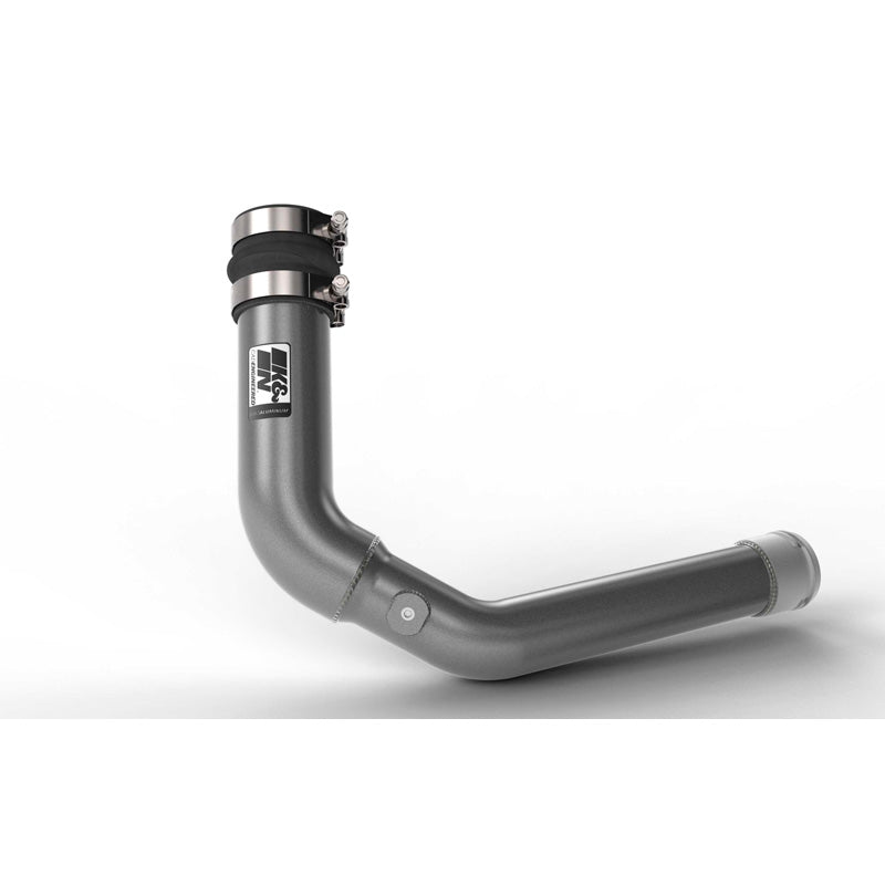 K&N, Charge Pipe Kit passend für Subaru WRX H4 2.4L F/I 2022- (77-1017KC), Aluminium, Grau