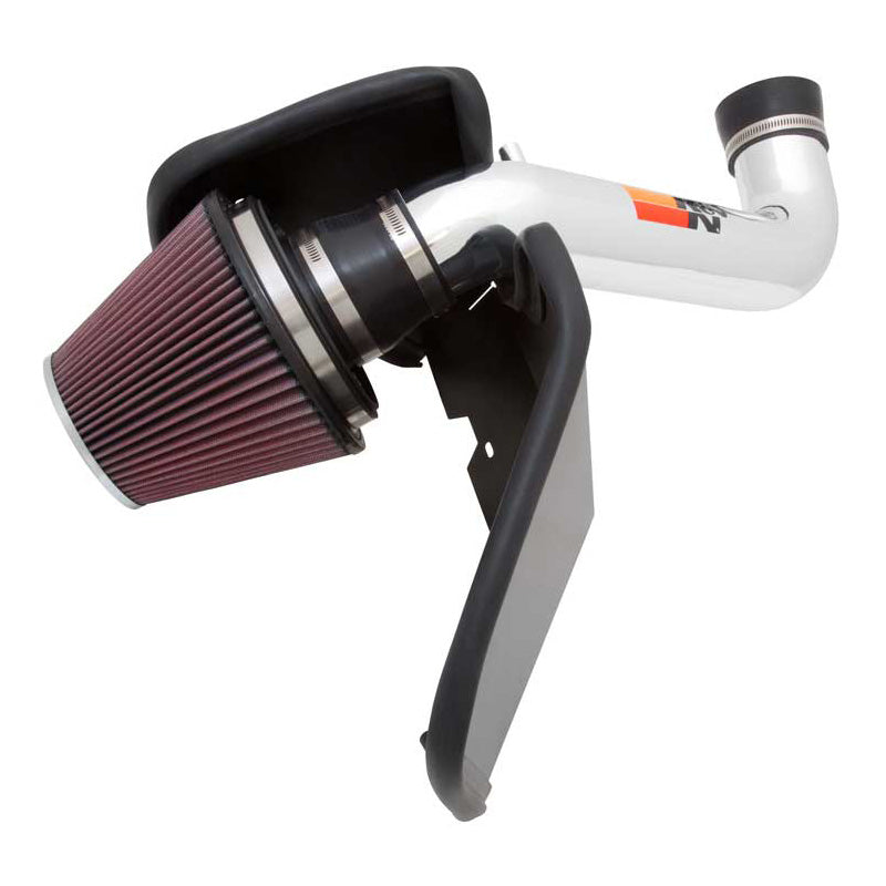 K&N, High Performance Air Intake Kit passend für Dodge Dakota & Mitsubishi Raider 4.7L V8 2005-2010 (77-1546KP), Baumwolle, Rot