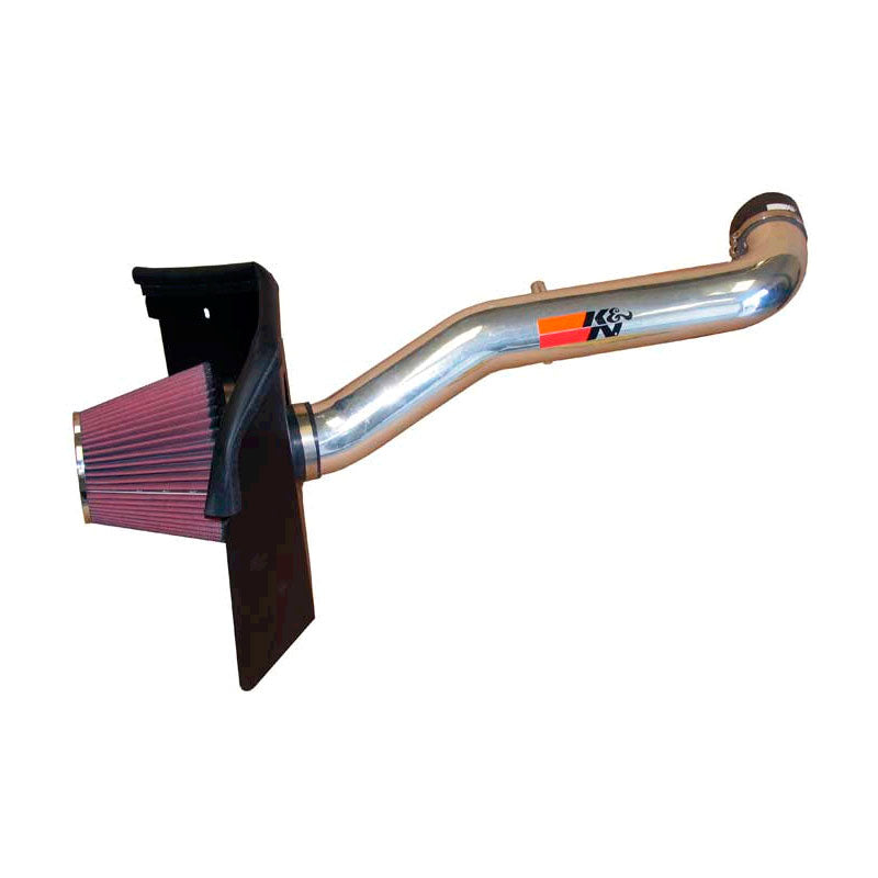 K&N, High Performance Air Intake Kit passend für Jeep Commander/Grand Cherokee 4.7L V8 2005-2009 (77-1548), Baumwolle, Rot