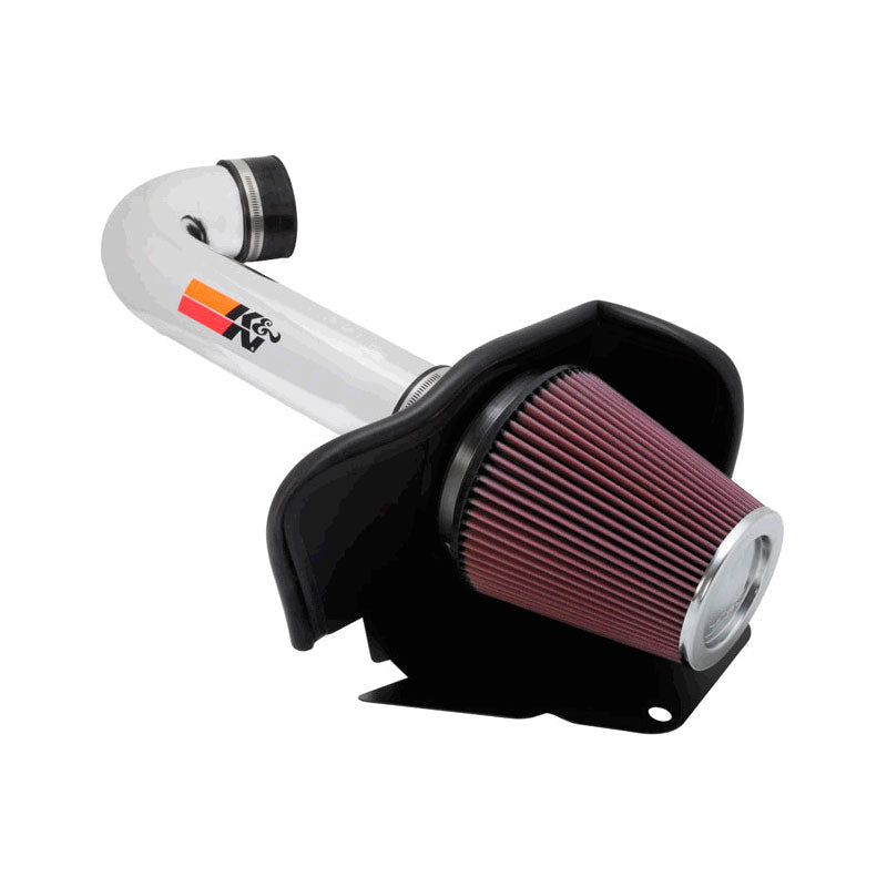 K&N, High Performance Air Intake Kit passend für Jeep Grand Cherokee & Dodge Durango 5.7L V8 2011-2021 (77-1563), Baumwolle, Rot