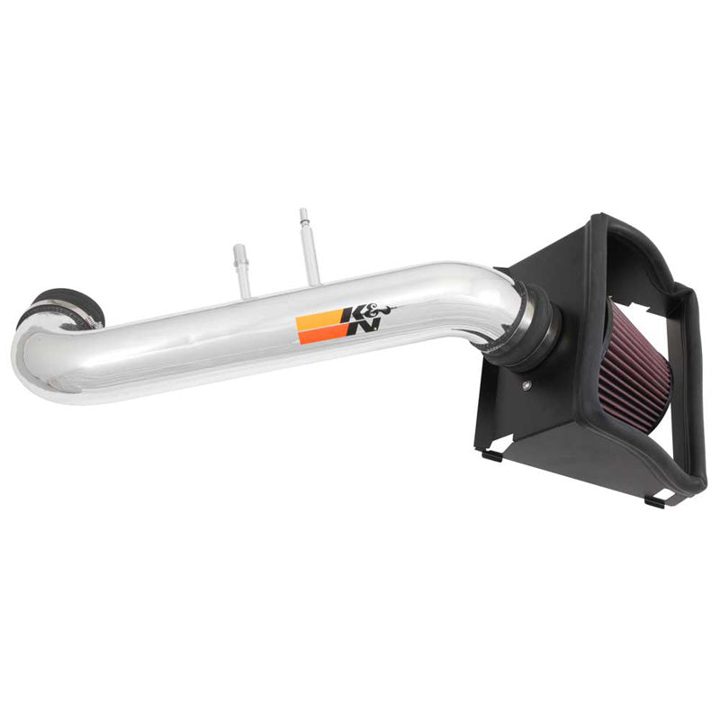 K&N, High Performance Air Intake Kit passend für Ford F150 5.0L V8 2015-2020 (77-2591KP), Baumwolle, Rot