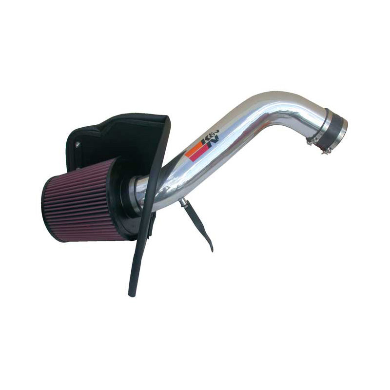 K&N, High Performance Air Intake Kit passend für Chevrolet Silverado/GMC Sierra 2500 HD/3500 6.6L V8 Diesel 2001-2004 (77-3034KP), Baumwolle, Rot