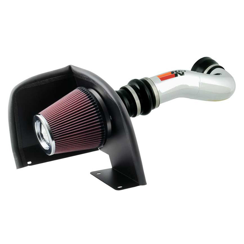 K&N, High Performance Air Intake Kit passend für Chevrolet Tahoe/Silverado/Suburban/Avalanche/Cheyenne & GMC Sierra/Yukon & Cadillac Escalade 2007-2008 (77-3058KP), Baumwolle, Rot