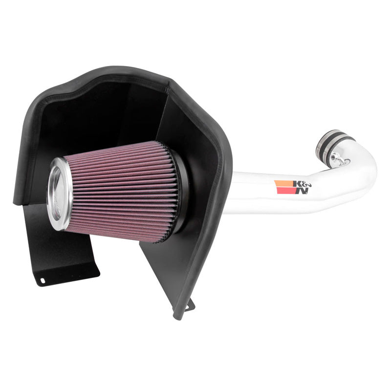 K&N, High Performance Air Intake Kit passend für Chevrolet Tahoe/Silverado/Suburban & GMC Sierra/Yukon & Cadillac Escalade 5.3/6.2L V8 2014-2020 (77-3082KP), Baumwolle, Rot