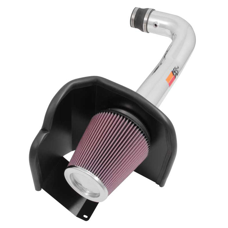 K&N, High Performance Air Intake Kit passend für Chevrolet Silverado/GMC Sierra 1500 4.3L V6 2014-2018 (77-3085KP), Baumwolle, Rot