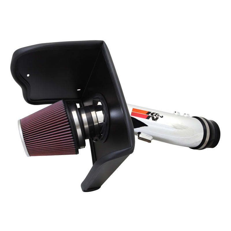 K&N, High Performance Air Intake Kit passend für Toyota Tundra/Sequoia 4.6L V8 2010-2019 (77-9035KP), Baumwolle, Rot