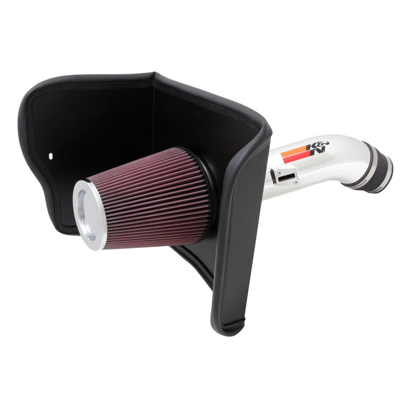 K&N, High Performance Air Intake Kit passend für Toyota Tundra/Sequoia 5.7L V8 2012-2021 (77-9036KP), Baumwolle, Rot