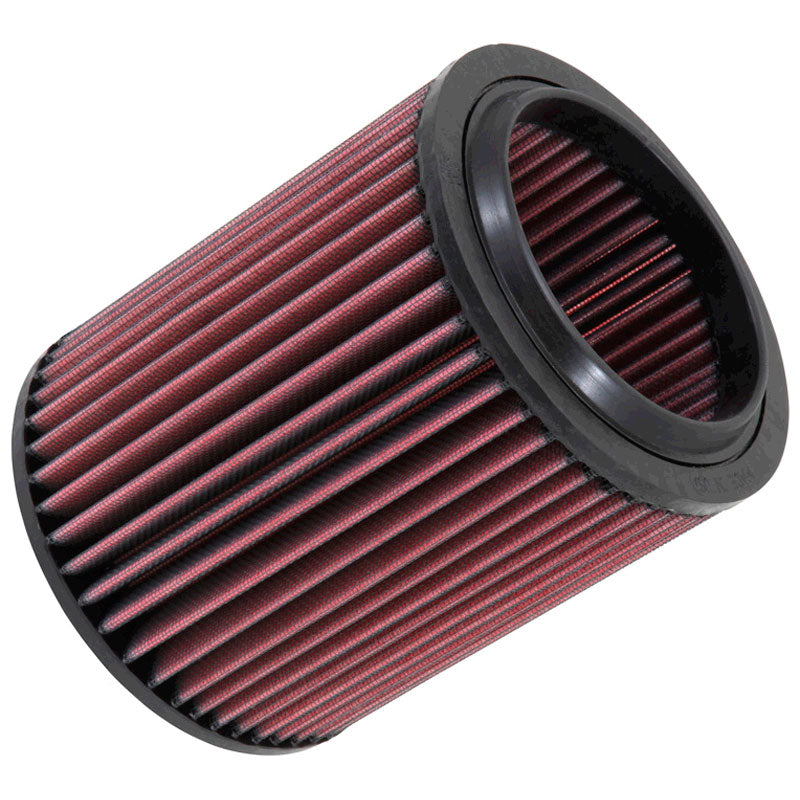 K&N, Tauschluftfilter passend für Audi A8 4.2L-V8 2002-2010 / A8 6.0 USA 2005-2008 (E-0775), Baumwolle, Rot