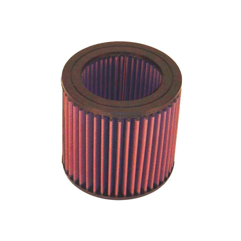 K&N, Tauschluftfilter passend für Saab 9-5 1998-2010 (E-2455), Baumwolle, Rot