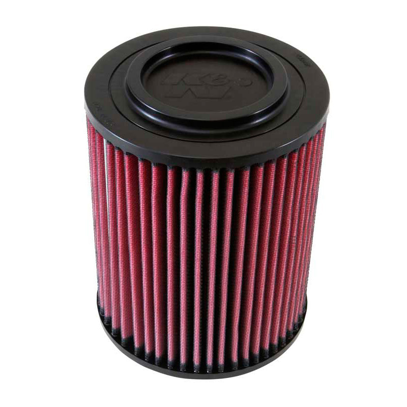 K&N, Tauschluftfilter passend für Ford Galaxy/Mondeo/S-Max 2.2L DSL 2008-2015 (E-2988), Baumwolle, Rot