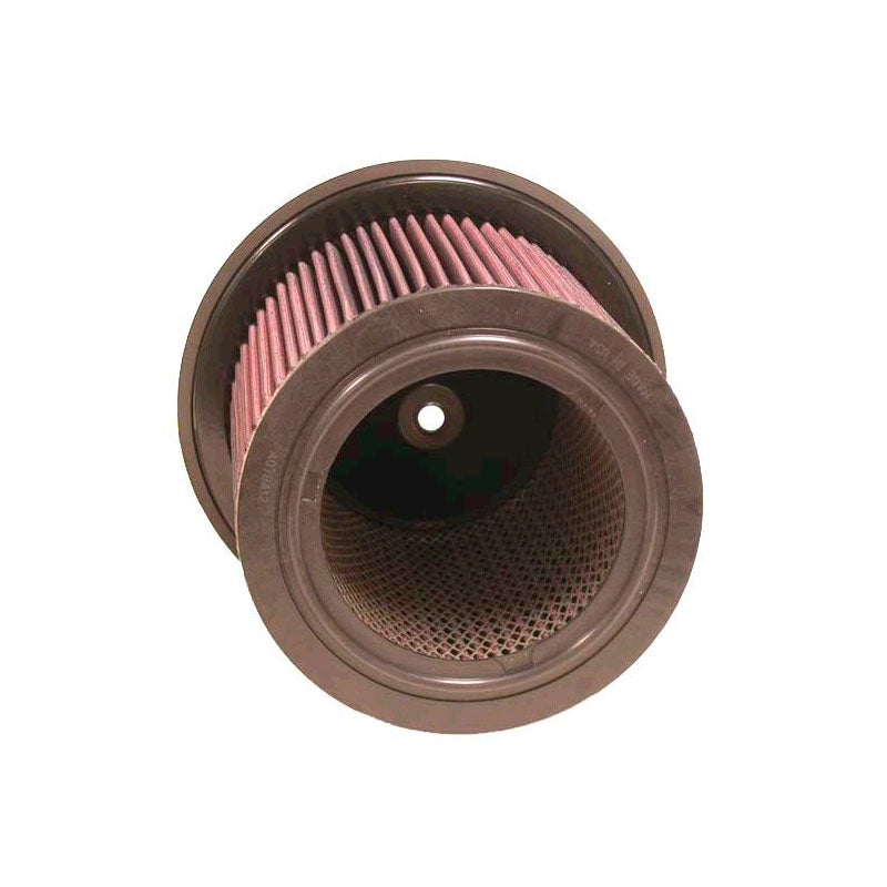 K&N, Tauschluftfilter passend für Nissan Patrol 4.5L-L6 2002 (E-9266), Baumwolle, Rot