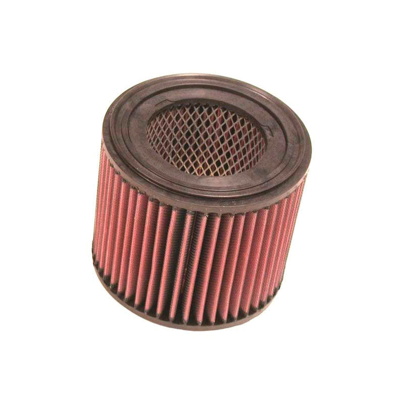 K&N, Tauschluftfilter passend für Nissan Patrol 3.0L Diesel 2002 (E-9267), Baumwolle, Rot