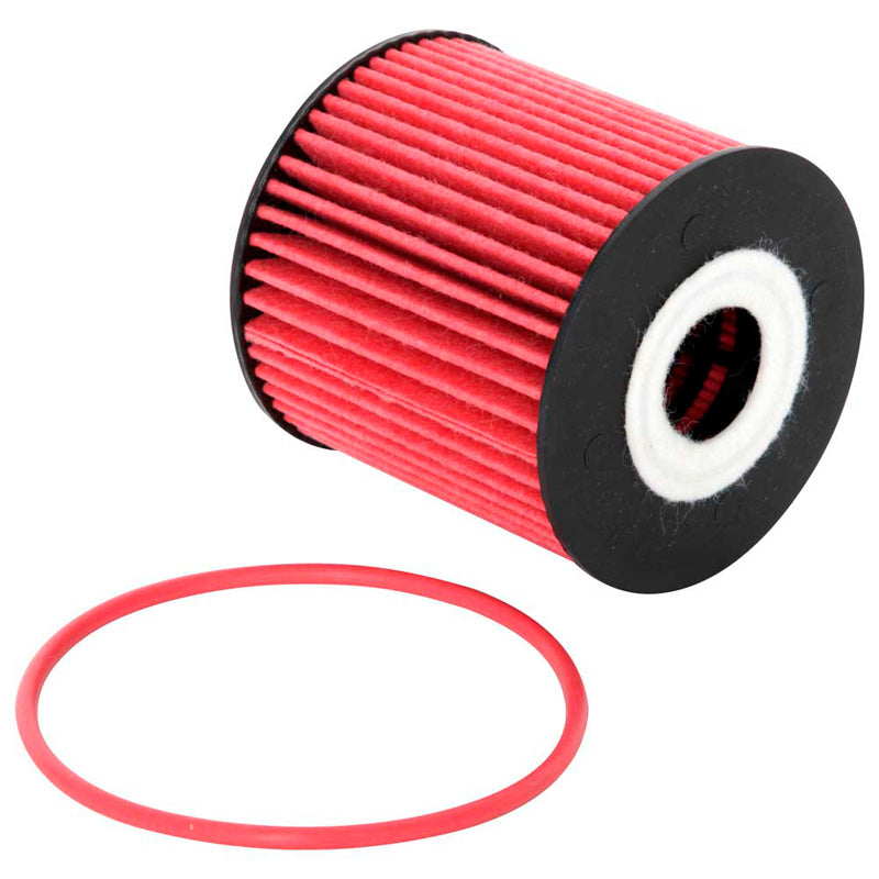 K&N, Ölfilter - High Performance-Series passend für Volvo (HP-7002), Rot