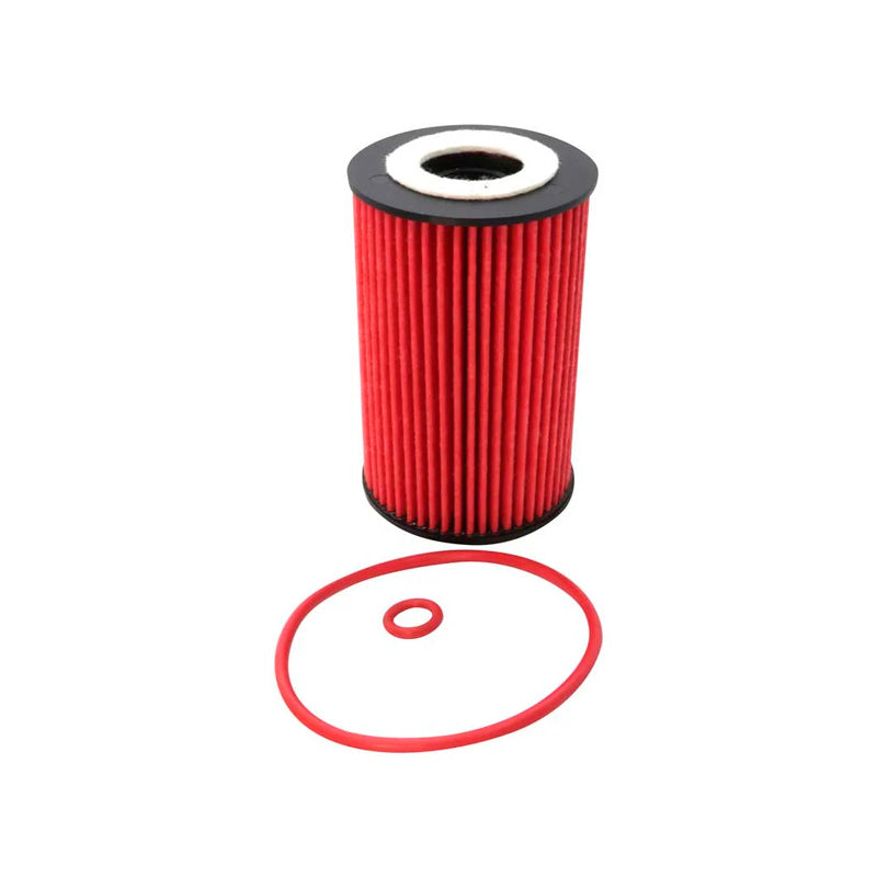 K&N, Ölfilter - High Performance-Series passend für Audi, Seat, Skoda & Volkswagen (HP-7048), Rot