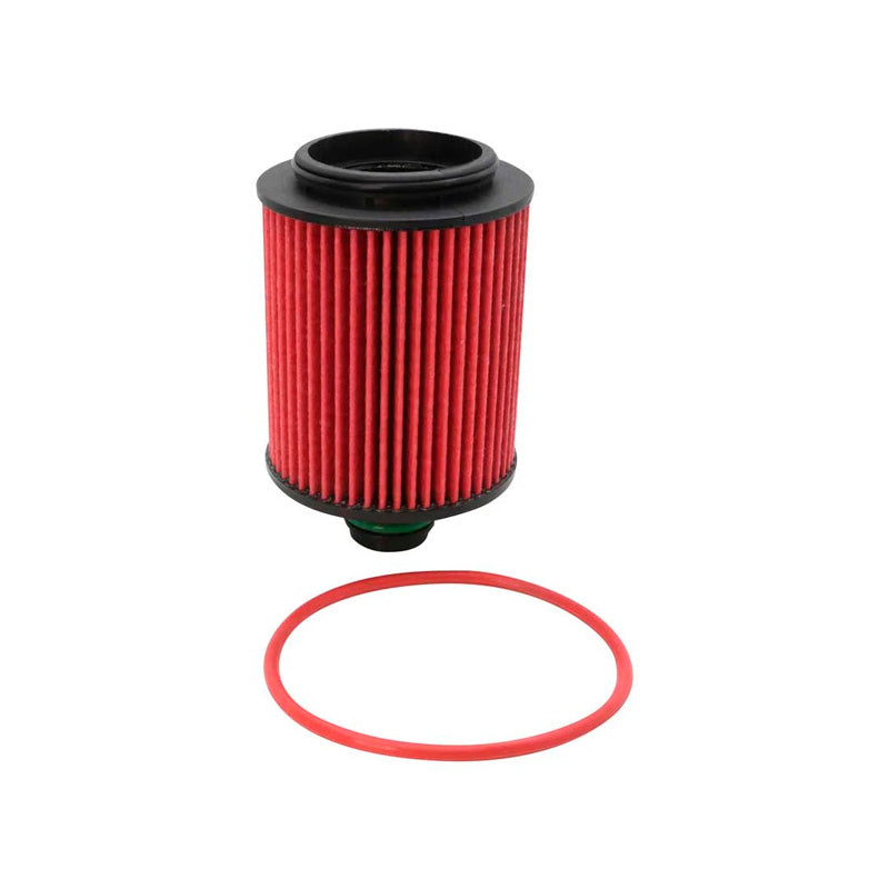 K&N, Ölfilter - High Performance-Series passend für Alfa Romeo, Chrysler, Fiat & Lancia (HP-7050), Rot