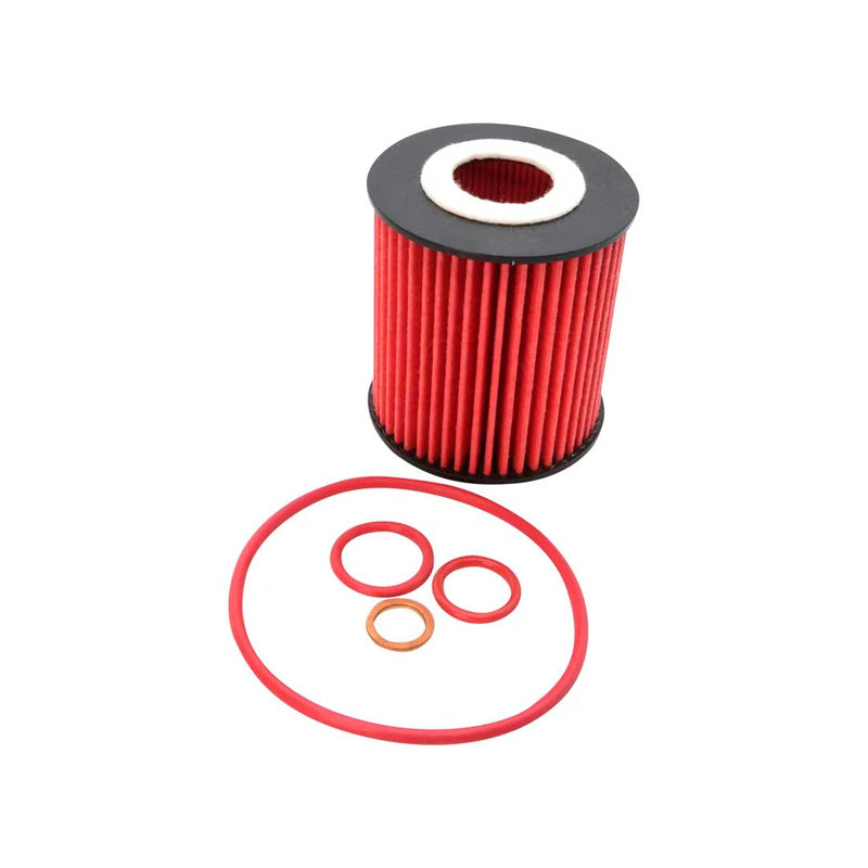 K&N, Ölfilter - High Performance-Series passend für BMW (HP-7054), Rot