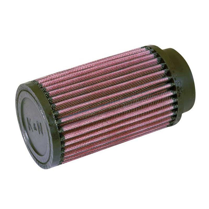 K&N, Luftfilter Universal Rund 64mm Flansch, 89mm Außendurchmesser, 152mm Höhe (RD-0720), Rot