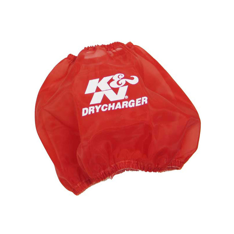 K&N, Drycharger Filterhülle für RF-1048, 191-114 x 152mm - Rot (RF-1048DR), Nylon