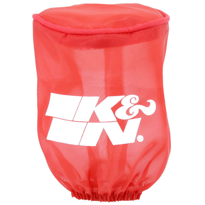 K&N, Drycharger Filterhülle für RU-1280, 76 x 102mm - Rot (RU-1280DR), Nylon