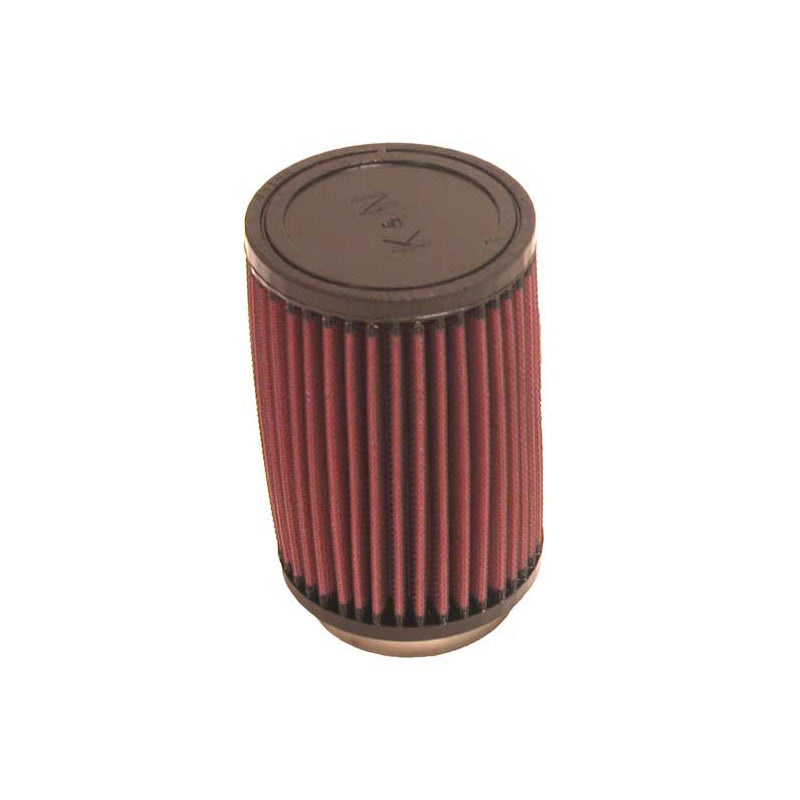 K&N, Luftfilter Universal Rund 73mm Flansch, 102mm Außendurchmesser, 152mm Höhe (RU-1620), Rot