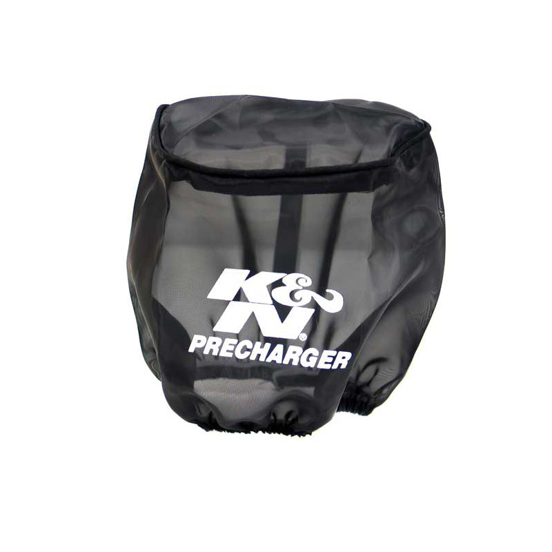 K&N, Precharger Filterhülle für RU-4720, 95x152 - 83x108 x 127mm - Schwarz (RU-4720PK), Nylon