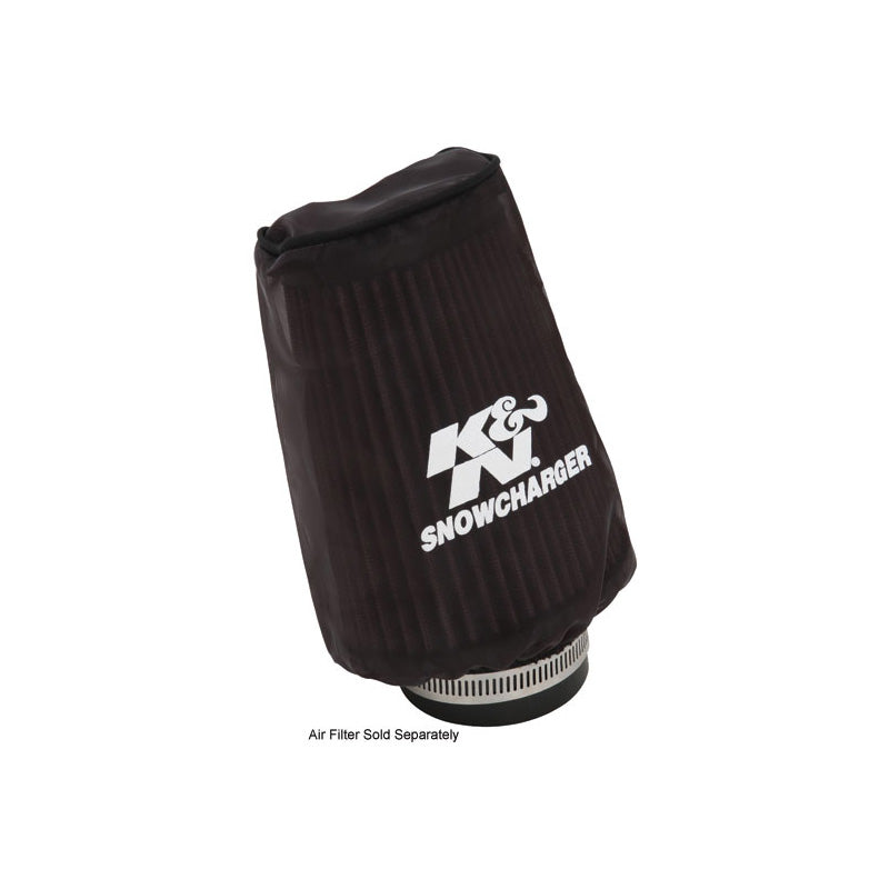 K&N, Snowcharger Filterhülle für SN-2550, 83x102 - 64x89 x 152mm - Schwarz (SN-2550PK), Nylon