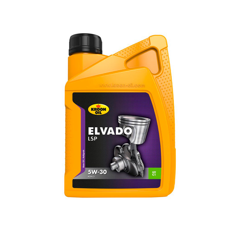 Kroon-Oil, 33482 Elvado LSP 5W-30 1L, Gelb