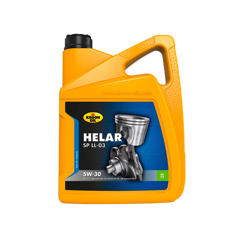 Kroon-Oil, 33088 Helar SP LL-03 5W-30 5L, Gelb