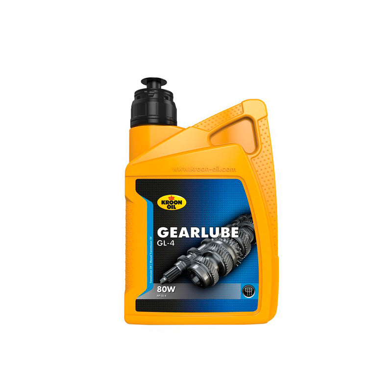 Kroon-Oil, 01209 Gearlube GL-4 80W 1L, Gelb