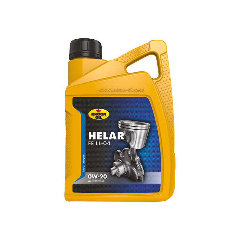 Kroon-Oil, 32496 Helar FE LL-04 0W-20 1L, Flüssigkeit, Gelb