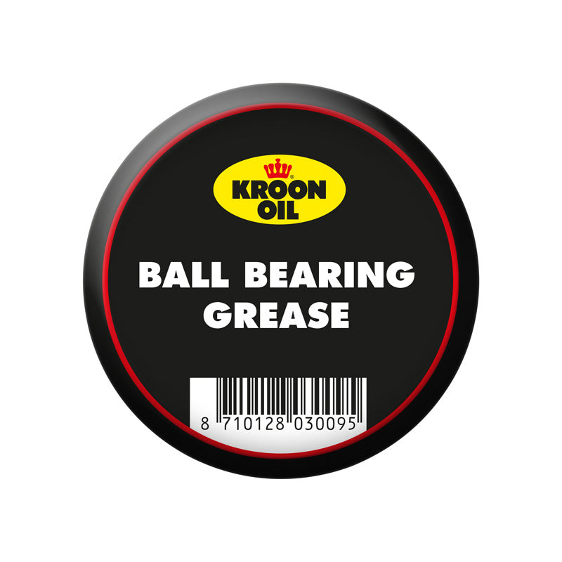 Kroon-Oil, 03009 Ball Bearing Grease - Kugellagerfett 60g, Flüssigkeit, Schwarz