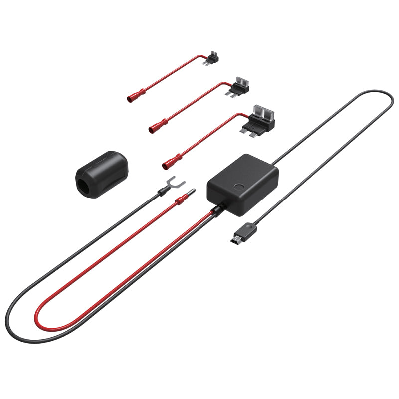 Kenwood, Hardwire Kit für Dashcam DRV-A601W, Kunststoff, Rot, Schwarz