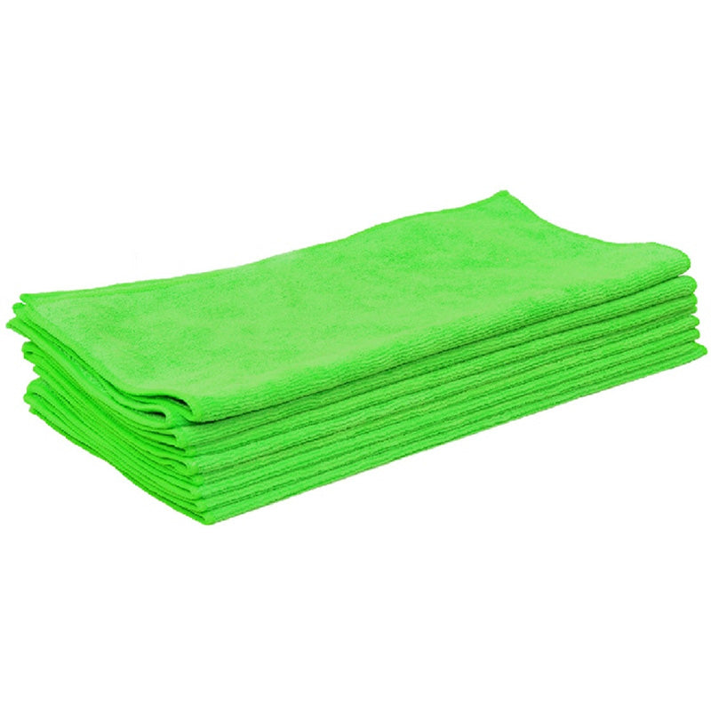 Martin Cox, Heavy-Duty Mikrofasertücher 10-Stück Grün, Microfiber