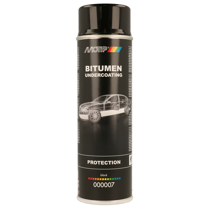 Motip, Unterbodenschutz Bitumen - 500ml, Schwarz