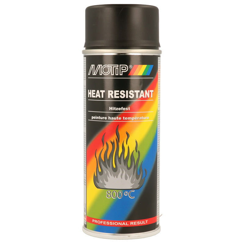 Motip, Hitzefest Spray - Schwarz - 400ml