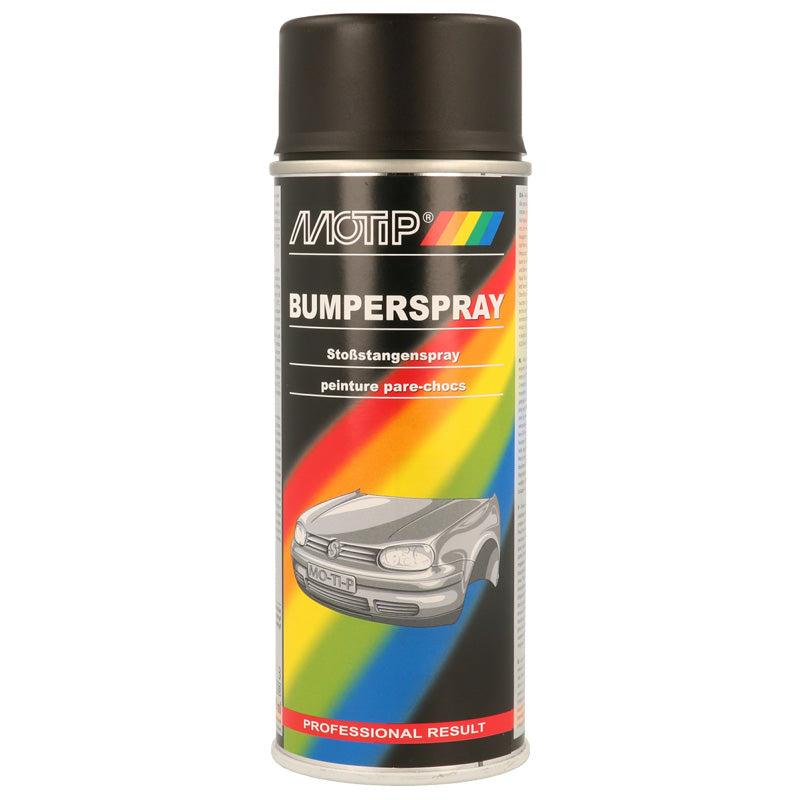 Motip, Stoßstangenspray - Schwarz - 400ml