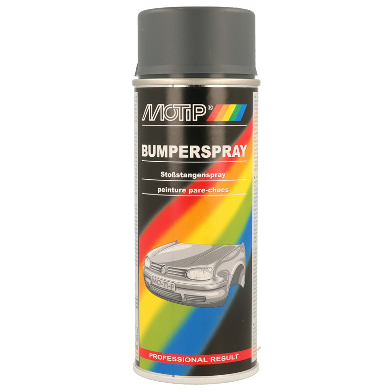 Motip, Stoßstangenspray - Dunkelgrau - 400ml, Grau