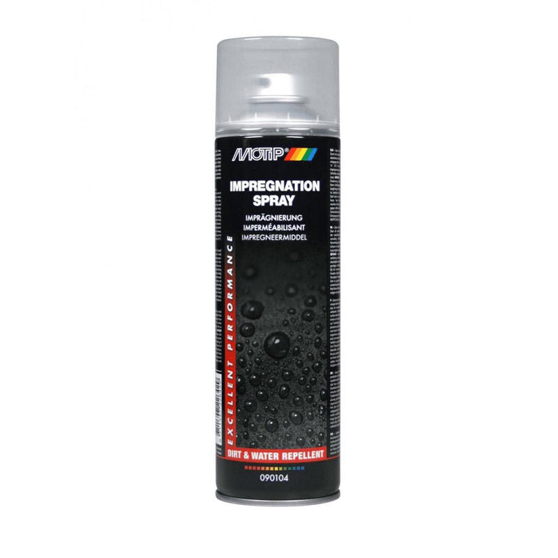 Motip, Textil Imprägnierung Spray - 500ml, Schwarz