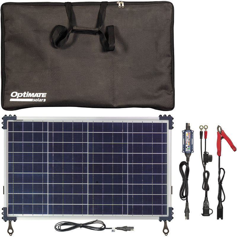 OptiMate, Optimate Solar DUO Travel Kit 5A/40W, Blau